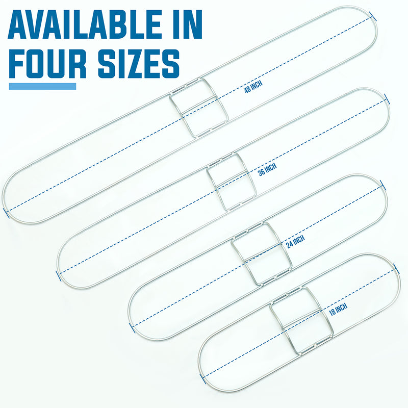 Bison Life Commercial Dust Mop Frame Rust-Resistant | Durable Build For Hardwood Floors