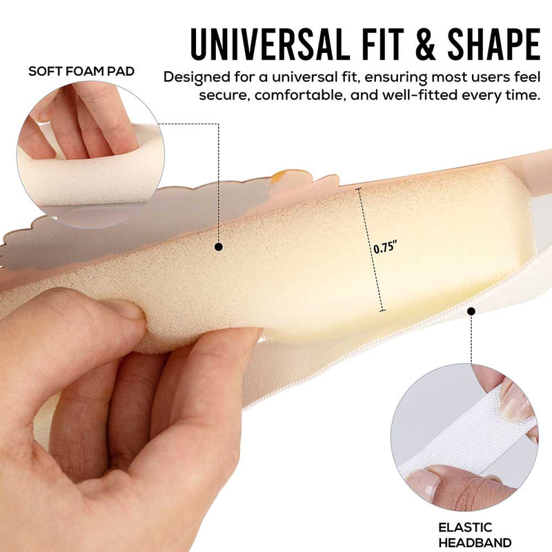 Kids Disposable Face Shield, Full Face Coverage, Lightweight