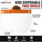 Kids Disposable Face Shield, Full Face Coverage, Lightweight