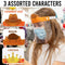 Kids Disposable Face Shield, Full Face Coverage, Lightweight
