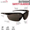 Outdoor Safety Glasses, Anti Fog-Scratch Lens, UV Protection, Tight Fit