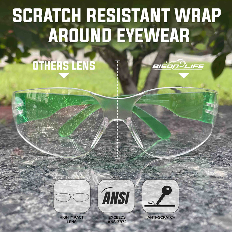 Anti Scratch Safety Glasses