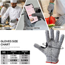 Level 5 Cut knit Gloves With Touchscreen Compatible - Bison Life