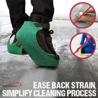 Bison Life Green Heavy-Duty Shoe Scrubber – Slip-Resistant, Surface Cleaning Scrubber