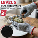 Level 5 Cut knit Gloves With Touchscreen Compatible - Bison Life