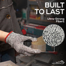 Level 5 Cut knit Gloves With Touchscreen Compatible - Bison Life