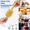Goblet Cleaning Bottle Brush, Durable Bristles and Long Handle, Yellow