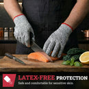 Level 5 Cut knit Gloves With Touchscreen Compatible - Bison Life