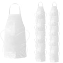 11.8 Mil Reusable TPU Bib Thick Apron, 35"x47", Waterproof & Oil Resistant