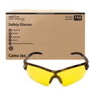 Camo Jax Safety Glasses, Anti-Scratch, Wind-Resistant, Anti-Slip