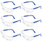 Boxer Clear Lens Color Temple Safety Glasses, Anti Scratch-Fog Lens