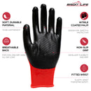 Nitrile Coated Work Gloves, Abrasion Resistant Mechanical Gloves, Nitrile Mechanics Gloves