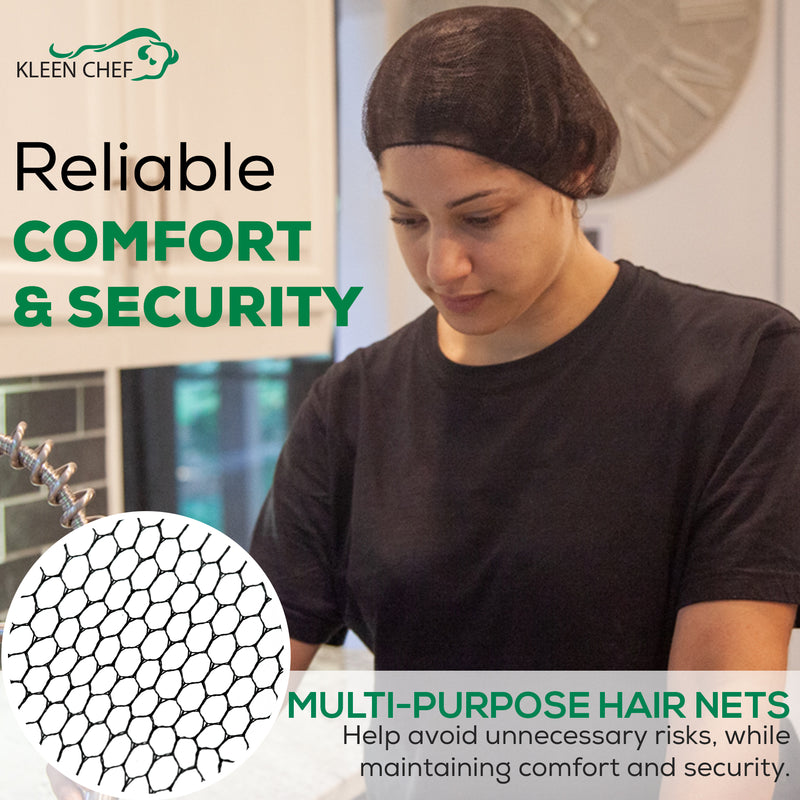 Alpha Net Disposable Honeycomb Hair Nets, Fits Adult and Youth (Pack of 100)