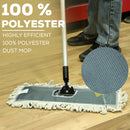 commercial cotton dust mop heads