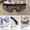 Simone Fully Adjustable Temple Safety Glasses, Anti Scratch-Fog Lens