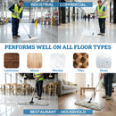 Industrial Cut End Dust Mop Pads Blended Flat Mop for Floor Cleaning