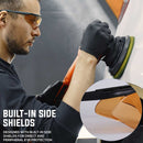 Simone Fully Adjustable Temple Safety Glasses, Anti Scratch-Fog Lens