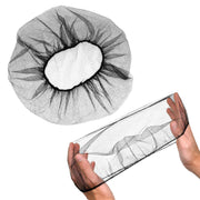 Bison Life Disposable Nylon Honeycomb Hair Nets – Food Service Hair Covers for Adults & Youth