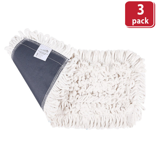 commercial loop end dust mop replacement head
