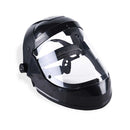Full Face Protector Face Shield, Reusable, Secure Protection, Black
