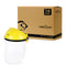 Hard Visor Reusable Face Shield, Single Crown Headgear