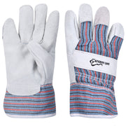 Bison Life General-Purpose Leather Work Gloves – Tough, Heavy-Duty Build for Everyday Use