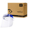 Reusable Safety Face Shield, Full Face Coverage, Lightweight, Blue