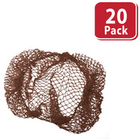Bison Life Scarlett Invisible Hair Nets – Breathable Nylon Mesh, Medium Fit for Adults & Youth