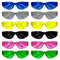 Keystone Full-Color Polycarbonate Safety Glasses, Anti-Scratch, ANSI Z87.1