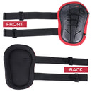 Safe Handler Professional Knee Pads with Ergonomic Gel Cushion and Foam Padding, Adjustable Hook & Loop Buckle Straps for Work, Construction, Flooring, Gardening, Carpentry, Roofing, Cleaning & More