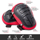 Safe Handler Professional Knee Pads with Ergonomic Gel Cushion and Foam Padding, Adjustable Hook & Loop Buckle Straps for Work, Construction, Flooring, Gardening, Carpentry, Roofing, Cleaning & More