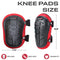 Safe Handler Professional Knee Pads with Ergonomic Gel Cushion and Foam Padding, Adjustable Hook & Loop Buckle Straps for Work, Construction, Flooring, Gardening, Carpentry, Roofing, Cleaning & More
