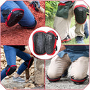 Safe Handler Professional Knee Pads with Ergonomic Gel Cushion and Foam Padding, Adjustable Hook & Loop Buckle Straps for Work, Construction, Flooring, Gardening, Carpentry, Roofing, Cleaning & More