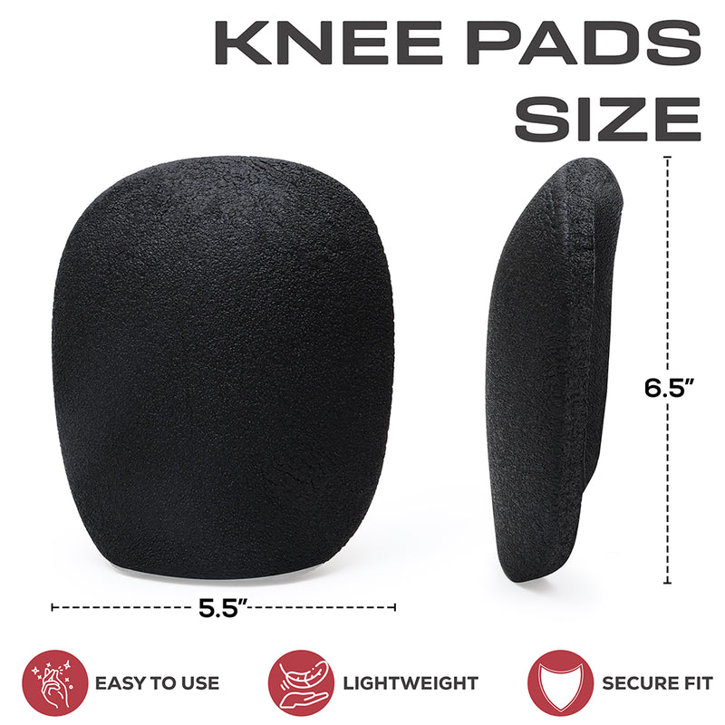Replacement Pad Foam Inserts for Ultra Lightweight Gardening Knee Pads, Removeable, 2 Pairs