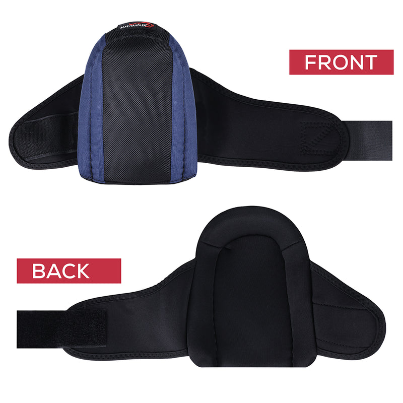 Safe Handler Flooring & Roofing Knee Pads for Men and Women with Soft EVA Foam Padding and Adjustable Velcro Straps, Lightweight Knee Protection