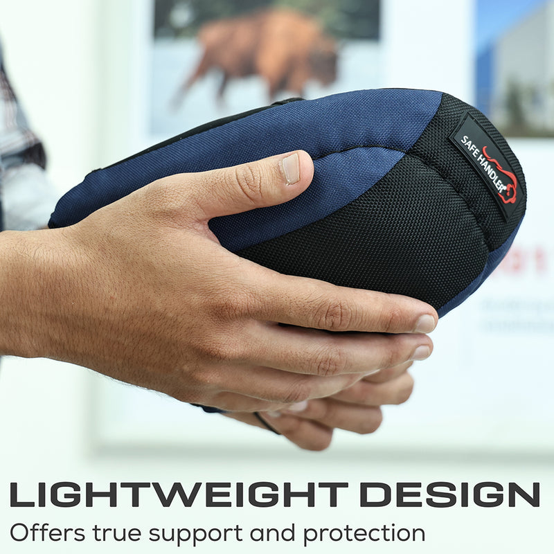 Safe Handler Flooring & Roofing Knee Pads for Men and Women with Soft EVA Foam Padding and Adjustable Velcro Straps, Lightweight Knee Protection