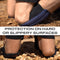 Safe Handler Flooring & Roofing Knee Pads for Men and Women with Soft EVA Foam Padding and Adjustable Velcro Straps, Lightweight Knee Protection