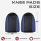 Safe Handler Flooring & Roofing Knee Pads for Men and Women with Soft EVA Foam Padding and Adjustable Velcro Straps, Lightweight Knee Protection