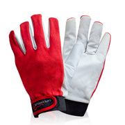 Bison Life Eco-Friendly Assembly Gloves with Secure Loop Closure and Fitted Wrist Design