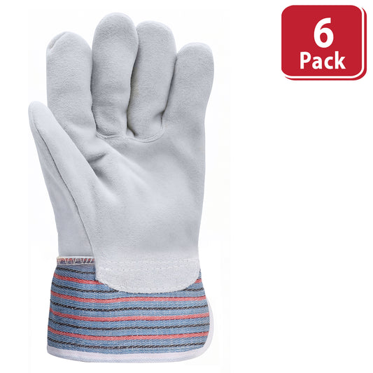 Bison Life General-Purpose Leather Work Gloves – Tough, Heavy-Duty Build for Everyday Use