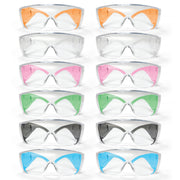 Bison Life Diamont Kids Clear Lens Vented Over-The-Glasses Protective Eyewear, ANSI Z87.1