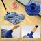 Kleen Handler Screw-on Wet Mop Replacement Head with Plastic Screw Head, Pack of 6