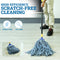 Kleen Handler Screw-on Wet Mop Replacement Head with Plastic Screw Head, Pack of 6