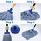 Kleen Handler Screw-on Wet Mop Replacement Head with Plastic Screw Head, Pack of 6