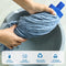 Kleen Handler Screw-on Wet Mop Replacement Head with Plastic Screw Head, Pack of 6