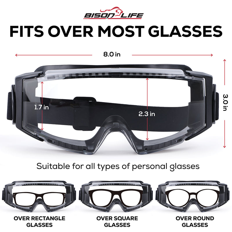 SplashPro Anti-Fog, UV400 Safety Goggles