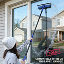 12 inch professional squeegee for commercial glass cleaning