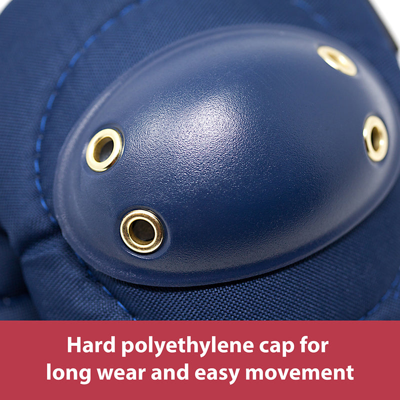 Tough Cap Knee Pads and Elbow Pads – Foam Padding Protective Gear with Adjustable Straps, Durable Comfort for Work, Gardening, Flooring, Cleaning, Skating & More