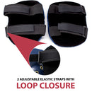 Tough Cap Knee Pads and Elbow Pads – Foam Padding Protective Gear with Adjustable Straps, Durable Comfort for Work, Gardening, Flooring, Cleaning, Skating & More