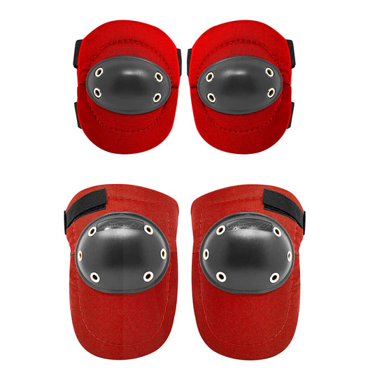 Tough cap knee pads elbow pads set